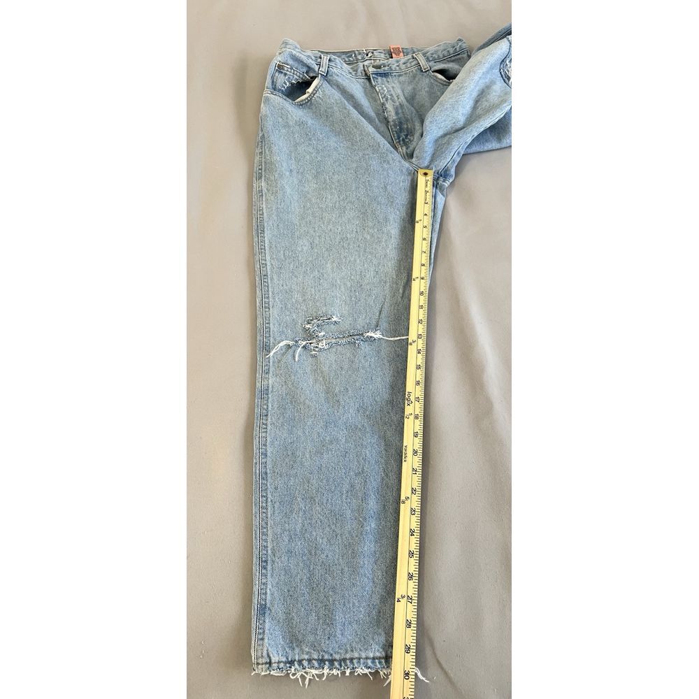 Vintage Gitano Mom Jeans Blue High Waist Tapered Leg Denim Womens 14 Average Y2K - Picture 2 of 10